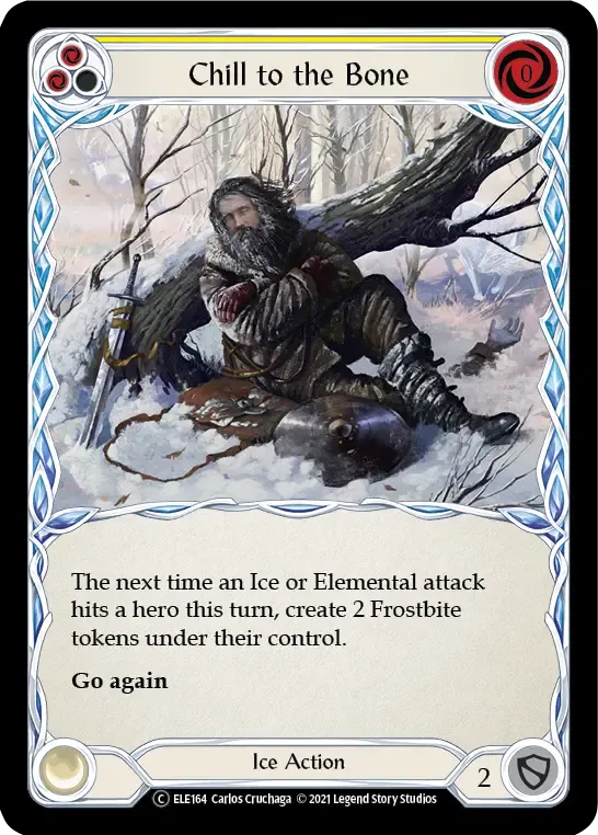 Chill to the Bone (Yellow) — Tales of Aria - Unlimited — Flesh and Blood