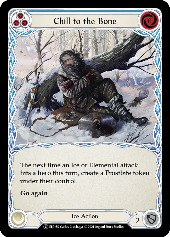 Chill to the Bone (Blue) — Tales of Aria - Unlimited — Flesh and Blood