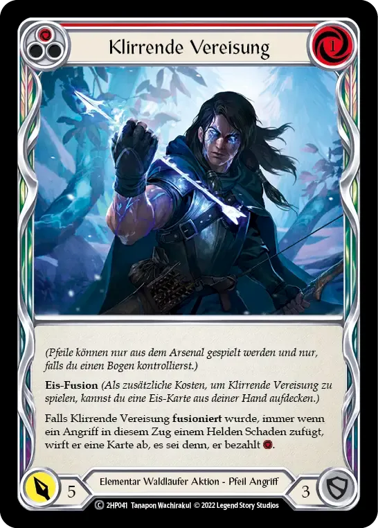 Chilling Icevein (Red) — History Pack 2 - Black Label — Flesh and Blood