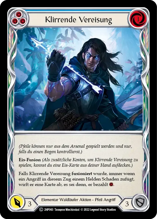 Chilling Icevein (Blue) — History Pack 2 - Black Label — Flesh and Blood