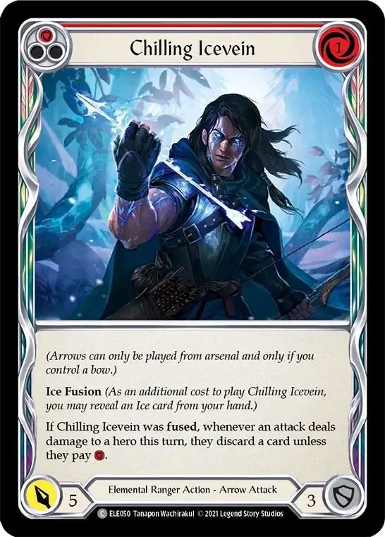 Chilling Icevein (Red) — Tales of Aria — Flesh and Blood