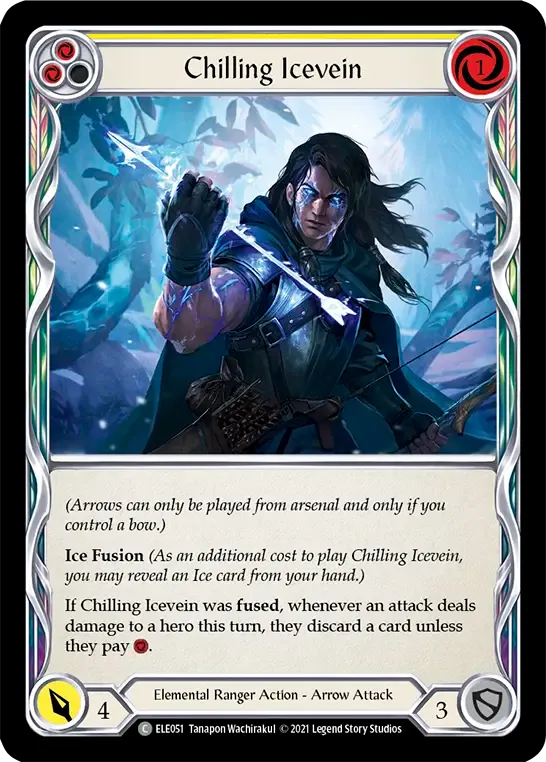 Chilling Icevein (Yellow) — Tales of Aria — Flesh and Blood