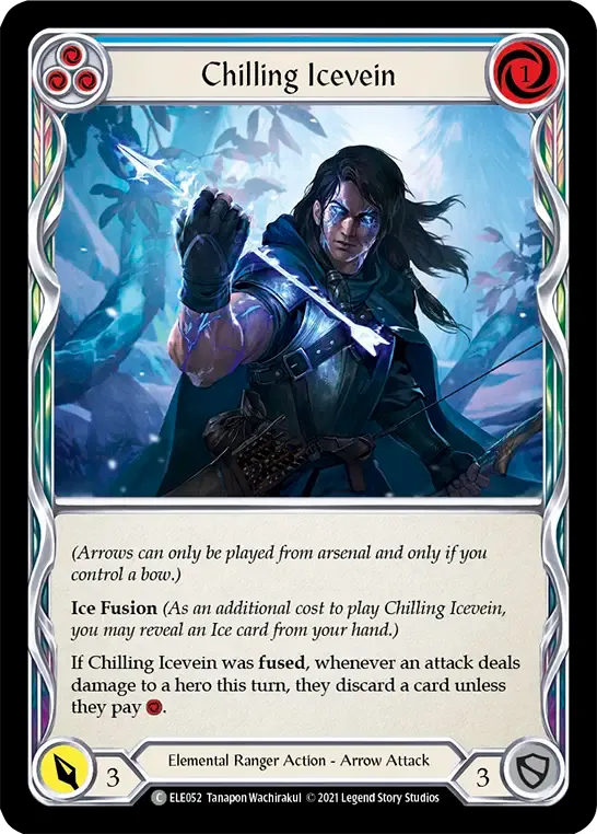 Chilling Icevein (Blue) — Tales of Aria — Flesh and Blood