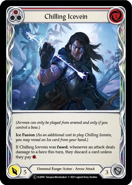 Chilling Icevein (Red) from Tales of Aria - Unlimited - Flesh and Blood