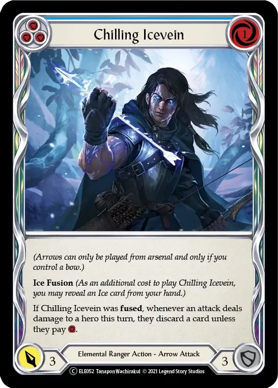 Chilling Icevein (Blue) — Tales of Aria - Unlimited — Flesh and Blood
