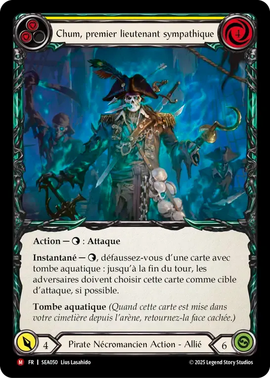 Chum, premier lieutenant sympathique — High Seas — Flesh and Blood