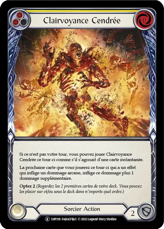 Clairvoyance Cendrée — History Pack 1 - Black Label — Flesh and Blood