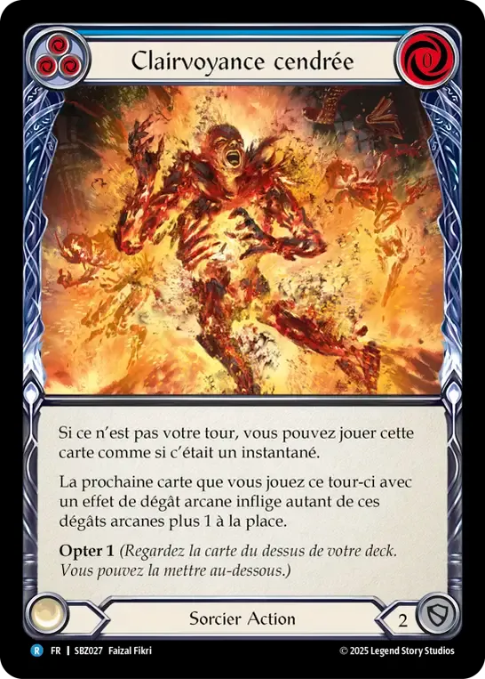 Clairvoyance cendrée — Silver Age Chapter 3 - Blaze, Firemind — Flesh and Blood