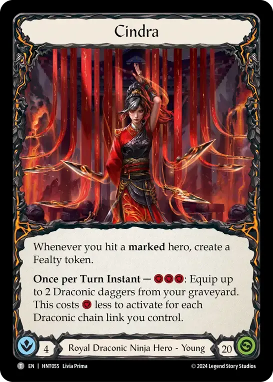 Cindra — The Hunted — Flesh and Blood