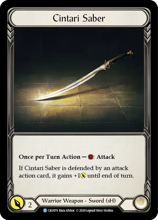 Cintari Saber — Crucible of War — Flesh and Blood