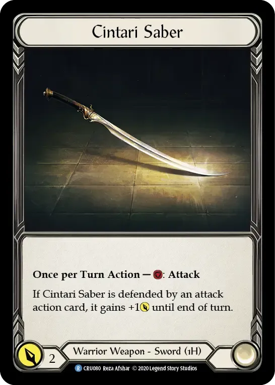 Cintari Saber — Crucible of War — Flesh and Blood