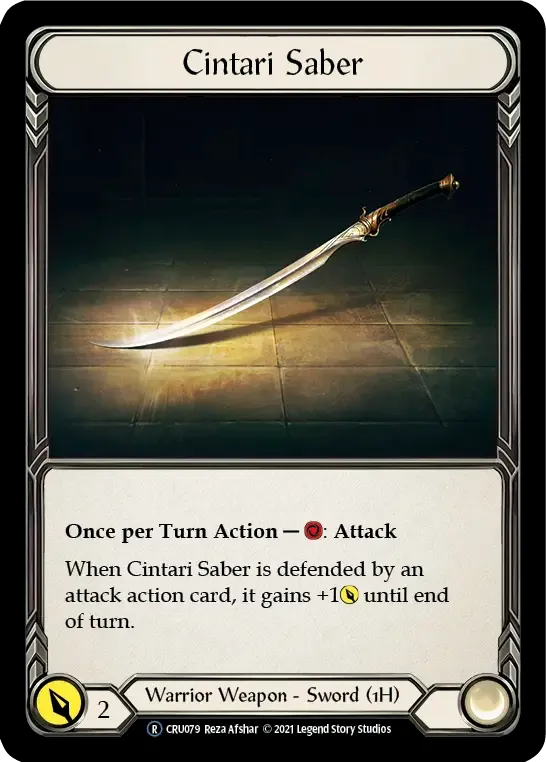 Cintari Saber — Crucible of War - Unlimited — Flesh and Blood