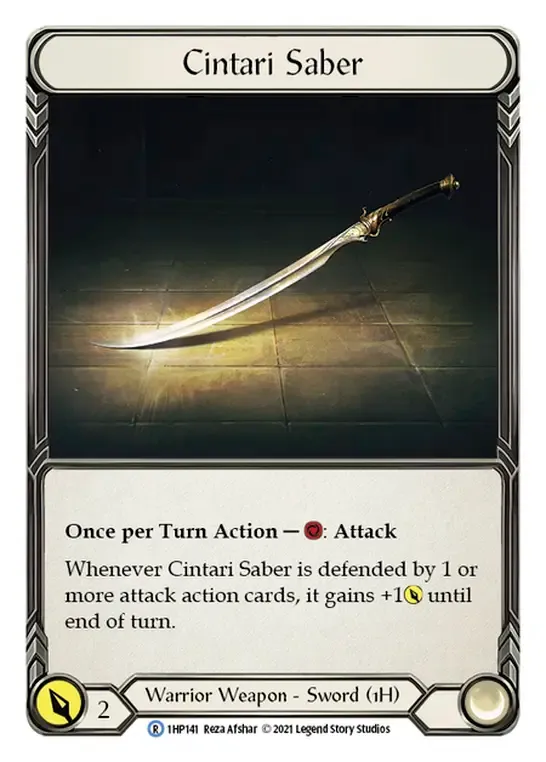 Cintari Saber — History Pack 1 — Flesh and Blood