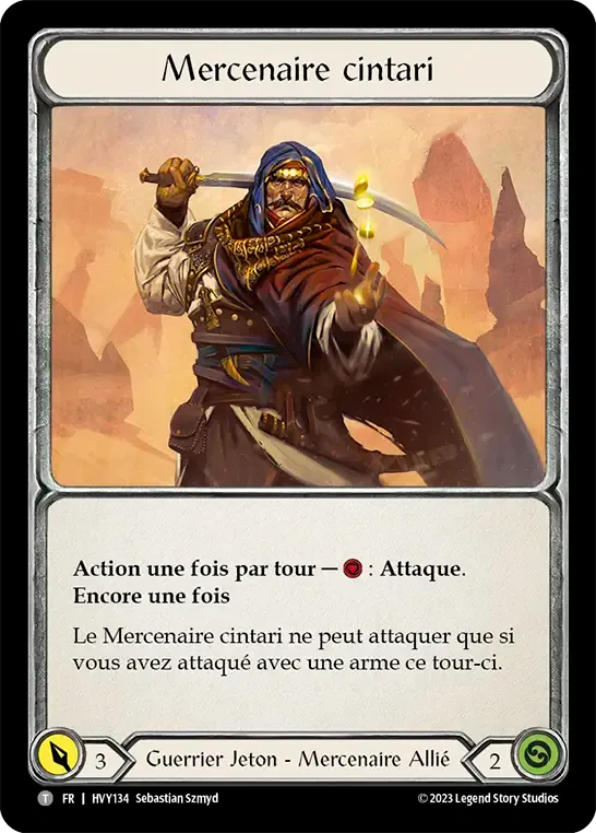 Mercenaire cintari — Heavy Hitters — Flesh and Blood