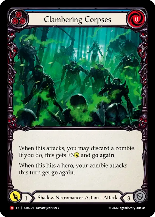Clambering Corpses — Armory Deck - Malice, Domina of the Dead — Flesh and Blood
