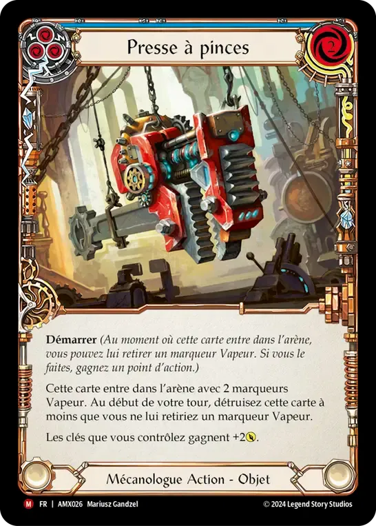 Presse à pinces — Armory Deck - Maxx 'The Hype' Nitro — Flesh and Blood