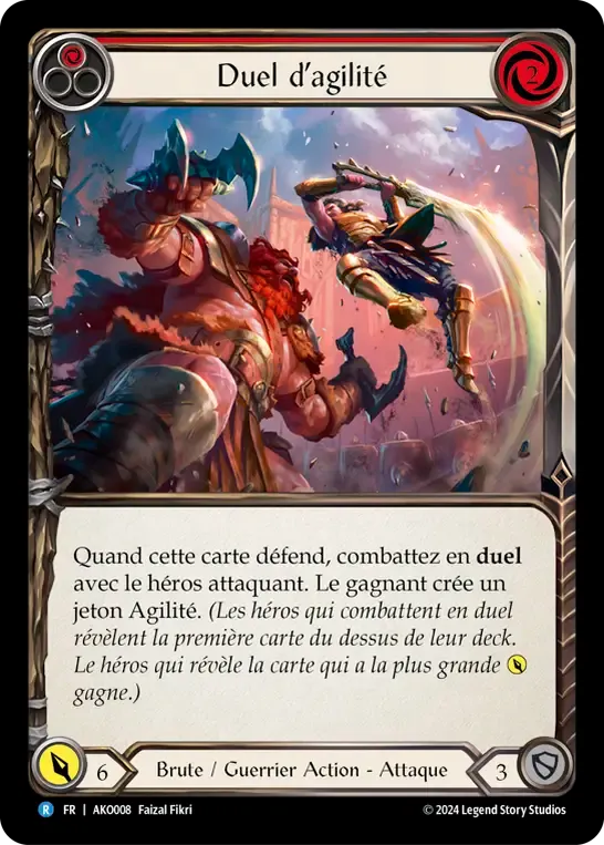 Duel d’agilité — Armory Deck - Kayo, Armed and Dangerous — Flesh and Blood