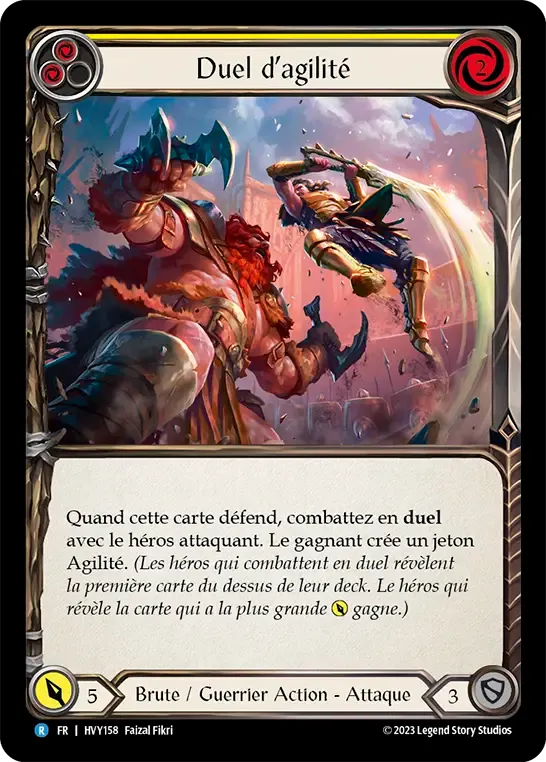 Duel d’agilité — Heavy Hitters — Flesh and Blood