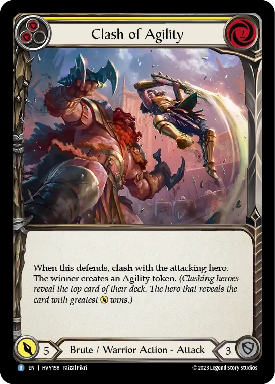 Duel d’agilité — Heavy Hitters — Flesh and Blood