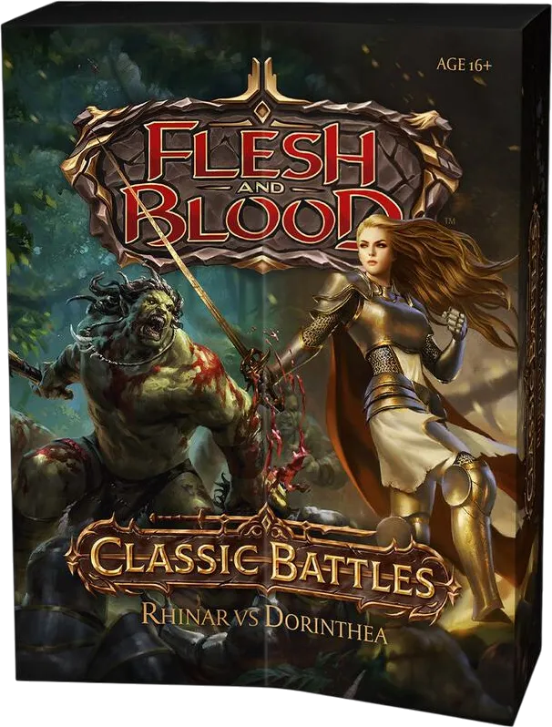 Classic Battles: Rhinar vs. Dorinthea Box Set — Classic Battles: Rhinar vs Dorinthea — Flesh and Blood