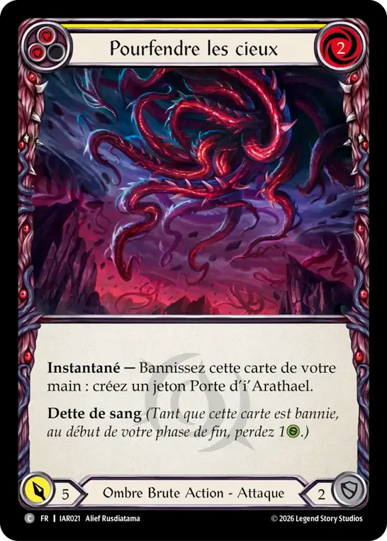 Pourfendre les cieux — Usurp the Shadow Throne — Flesh and Blood