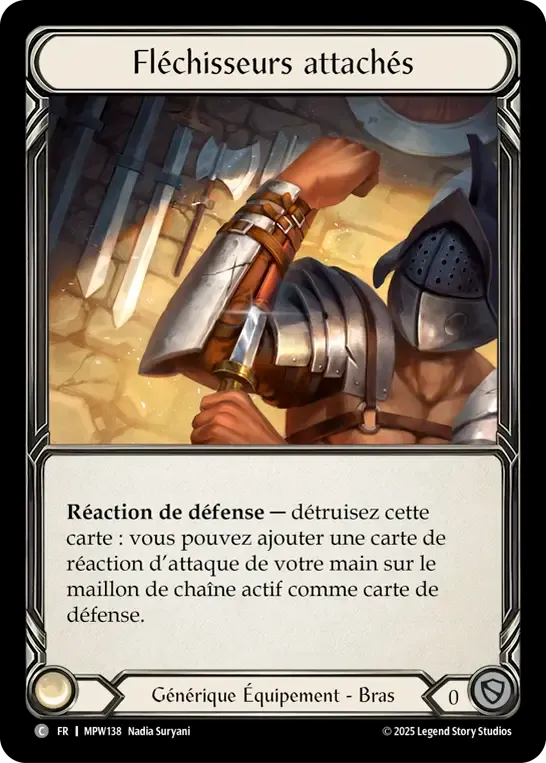 Fléchisseurs attachés — Mastery Pack Warrior — Flesh and Blood