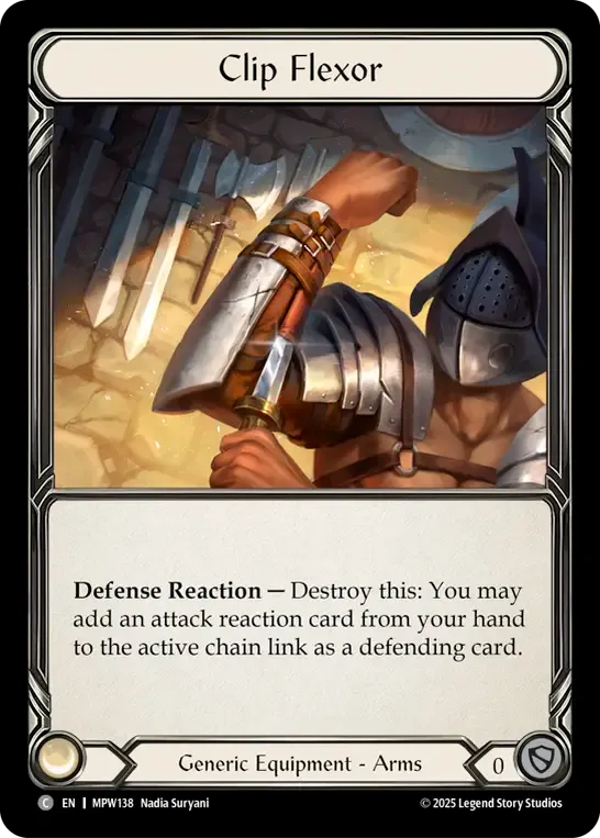 Clip Flexor — Mastery Pack Warrior — Flesh and Blood