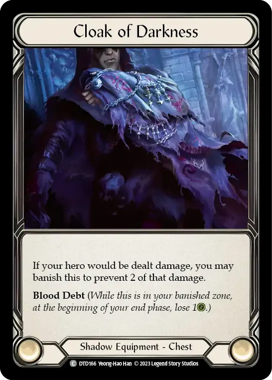 Cloak of Darkness — Dusk till Dawn — Flesh and Blood