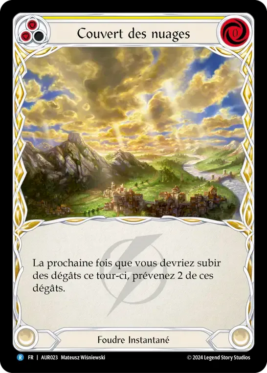 Couvert des nuages — 1st Strike - Aurora — Flesh and Blood