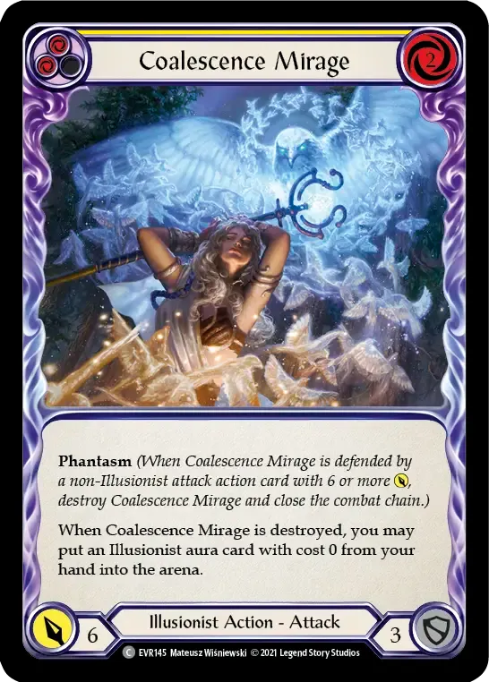 Coalescence Mirage (Yellow) — Everfest — Flesh and Blood