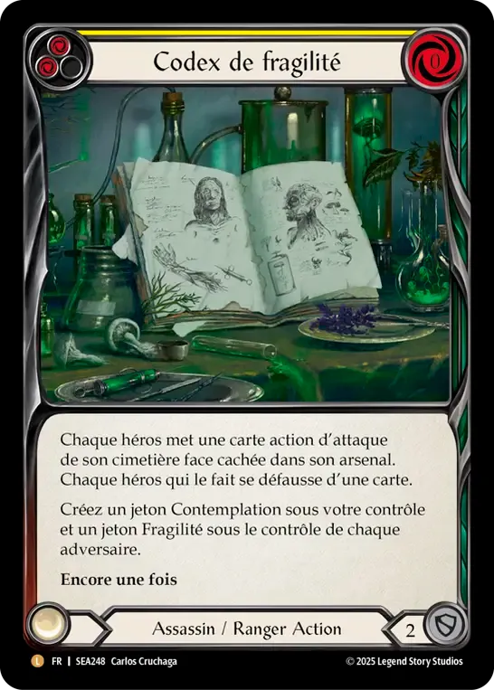 Codex de fragilité — High Seas — Flesh and Blood