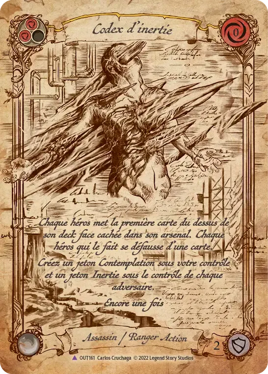 Codex d’inertie — Outsiders — Flesh and Blood