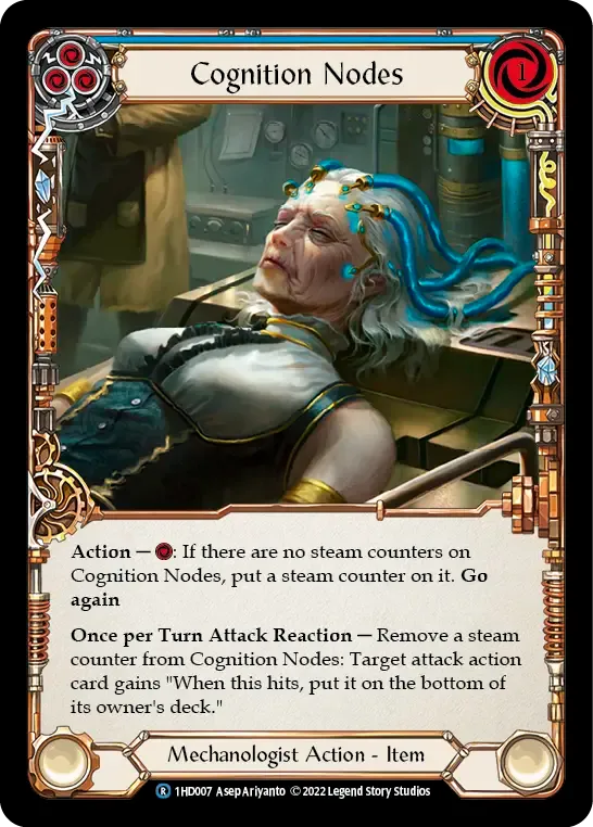 Cognition Nodes (Blue) — Dash - Blitz Deck — Flesh and Blood