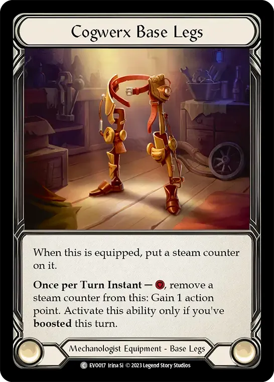 Jambes de base Cogwerx — Bright Lights — Flesh and Blood