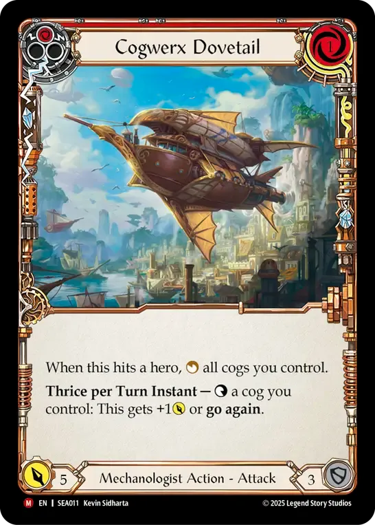 Cogwerx Dovetail — High Seas — Flesh and Blood