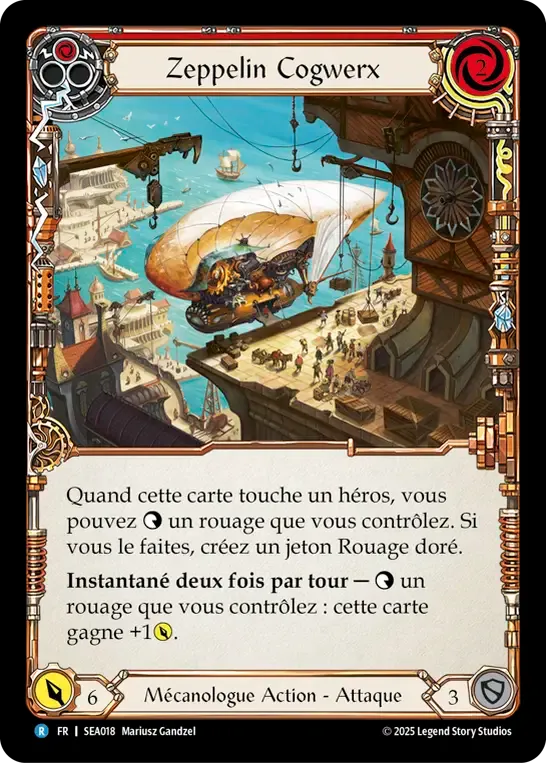 Zeppelin Cogwerx — High Seas — Flesh and Blood