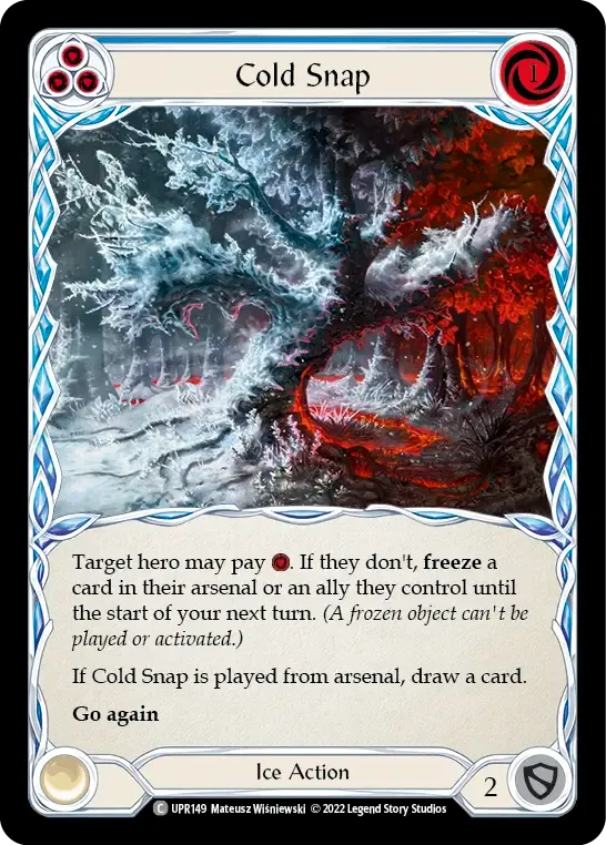 Cold Snap (Blue) — Uprising — Flesh and Blood