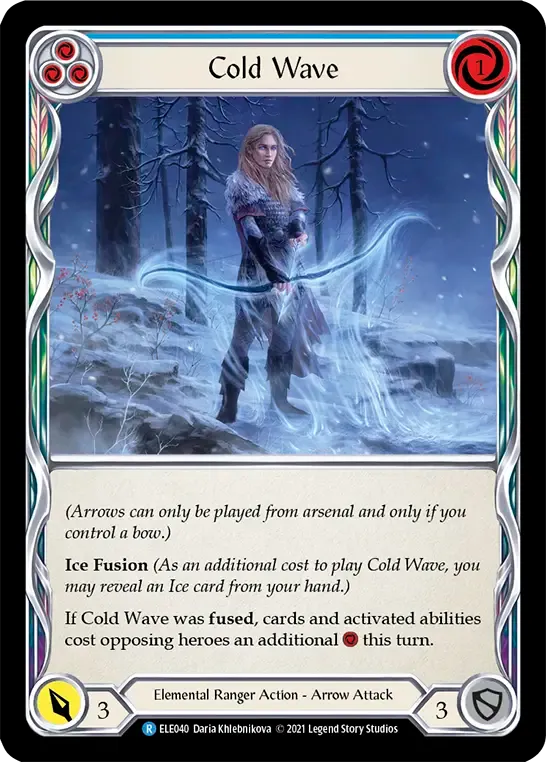 Cold Wave (Blue) — Tales of Aria — Flesh and Blood