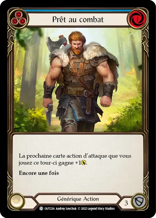 Prêt au combat — Outsiders — Flesh and Blood