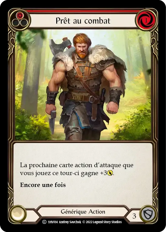 Prêt au combat — Viserai - Blitz Deck — Flesh and Blood