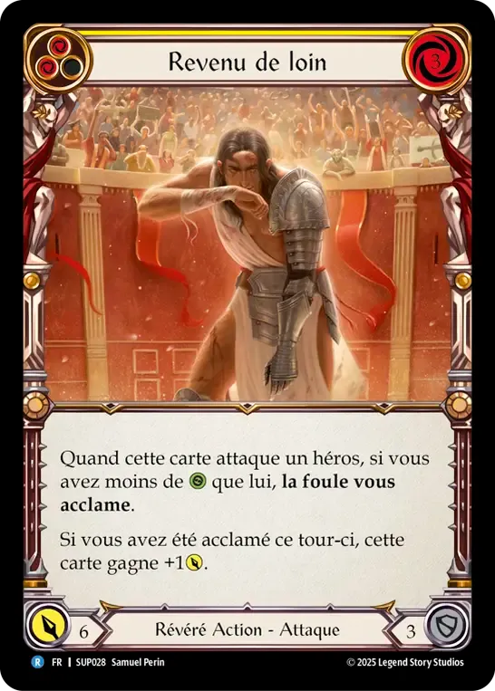 Revenu de loin — Super Slam — Flesh and Blood