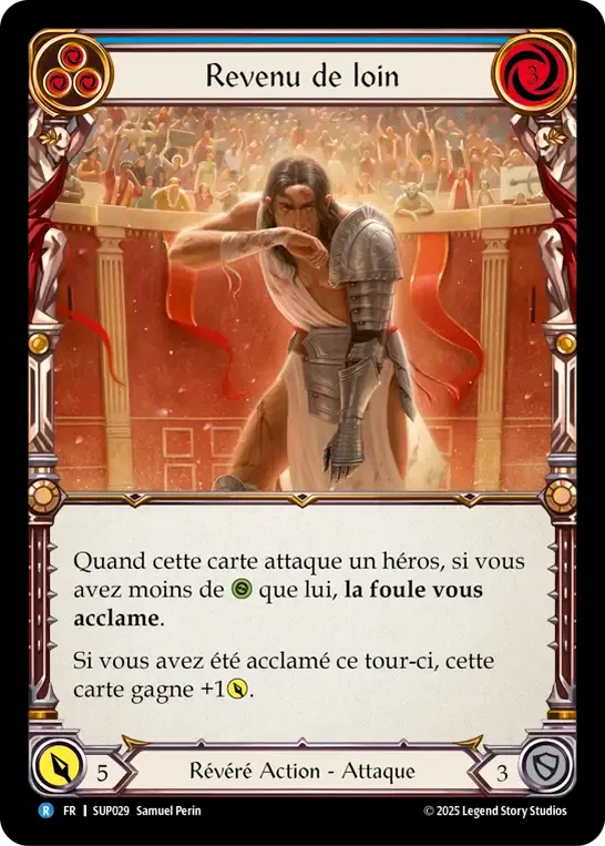 Revenu de loin — Super Slam — Flesh and Blood