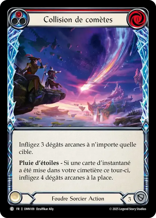 Collision de comètes — Omens of the Third Age — Flesh and Blood