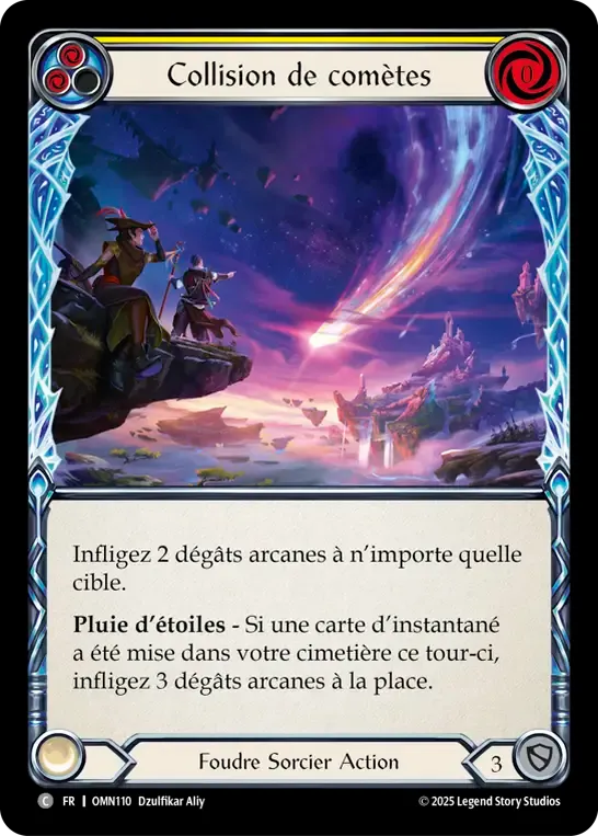 Collision de comètes from Omens of the Third Age - Flesh and Blood