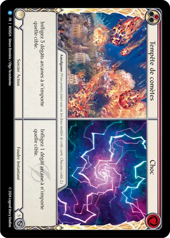 Tempête de comète // Choc — Rosetta — Flesh and Blood