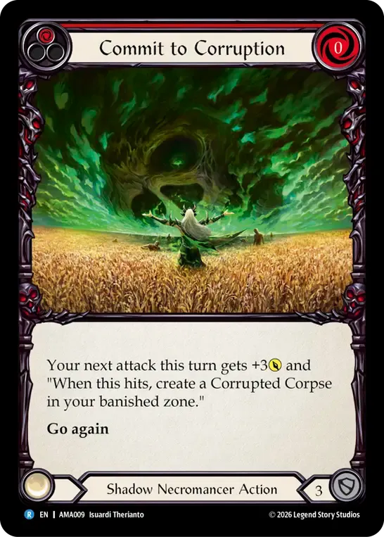 穢れし誓約 — Armory Deck - Malice, Domina of the Dead — Flesh and Blood
