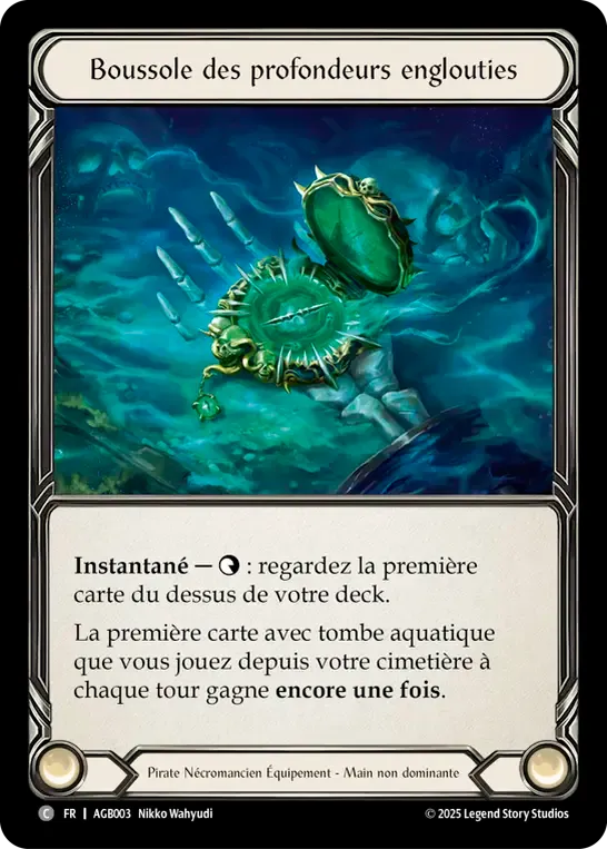 Boussole des profondeurs englouties — Armory Deck - Gravy Bones — Flesh and Blood