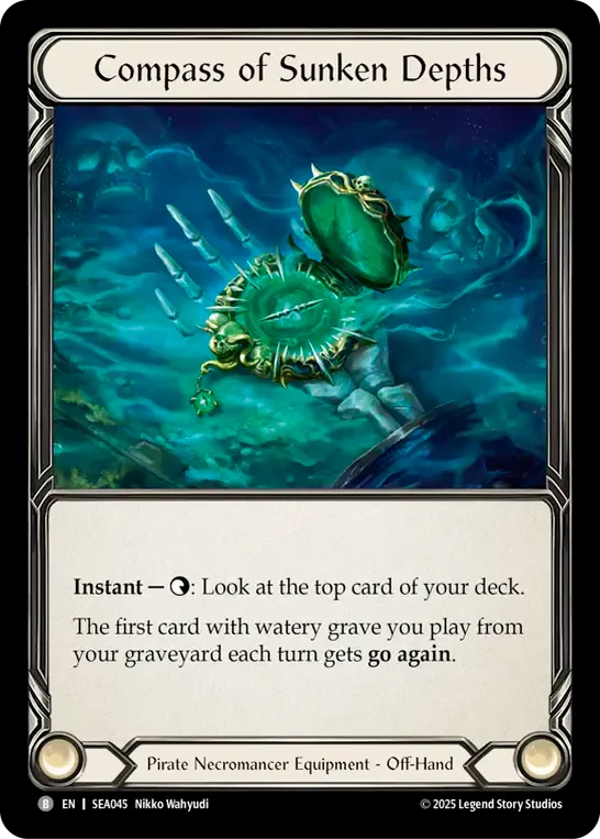 Compass of Sunken Depths — High Seas — Flesh and Blood