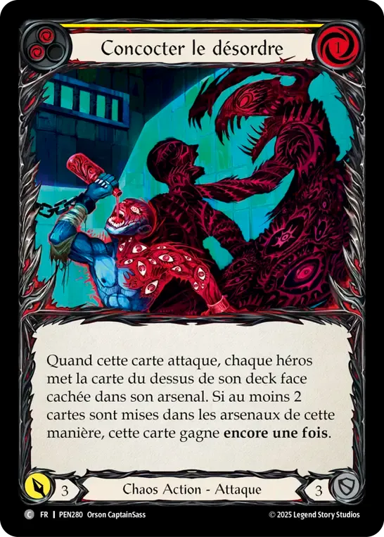 Concoct Disorder (Yellow) — Compendium of Rathe — Flesh and Blood