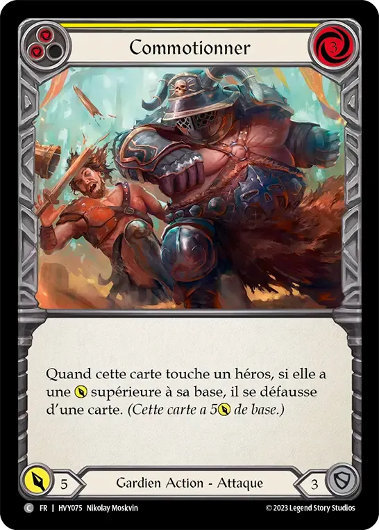Commotionner — Heavy Hitters — Flesh and Blood